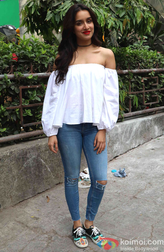 Shraddha Kapoor Spotted At Mehboob Studio