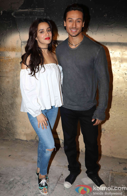 Shraddha Kapoor and Tiger Shroff Spotted At Mehboob Studio