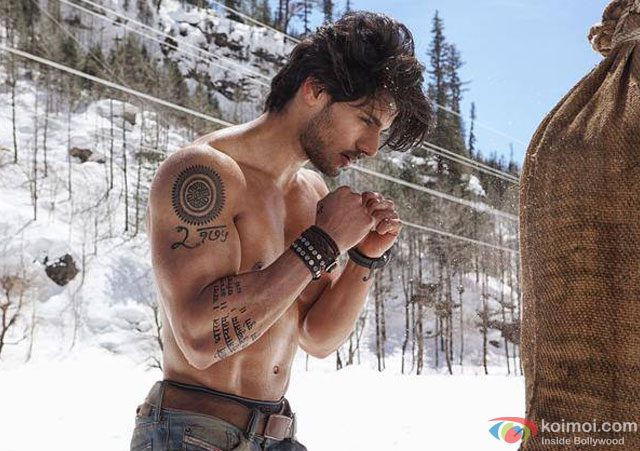 Sooraj Pancholi in a still from movie ‘Hero’