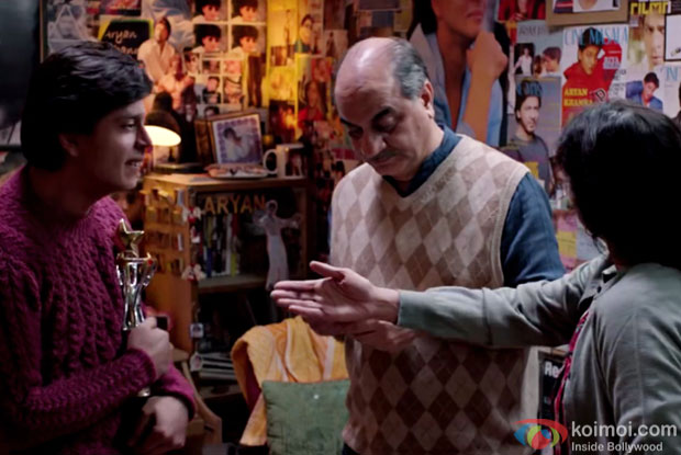 Shah Rukh Khan in a still from Fan