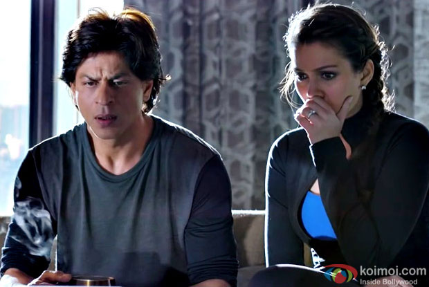 Shah Rukh Khan in a still from Fan