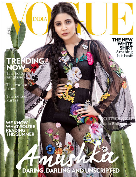 Summer Fresh: Anushka Sharma Sizzles On Vogue Magazine Cover