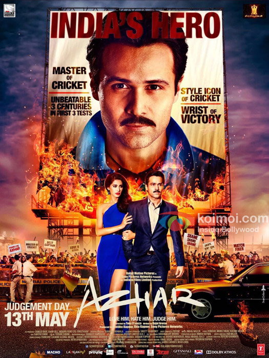 Watch The Sensational Azhar Poster| Featuring Emraan Hashmi & Nargis Fakhri