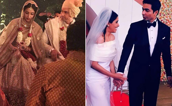 Asin and Rahul Sharma