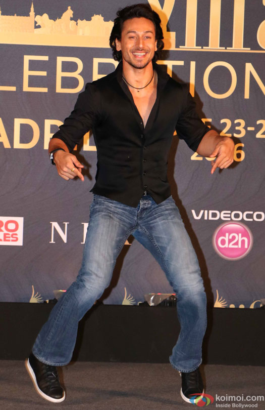 Tiger Shroff during the 16th International Indian Film Academy (IIFA) Awards Press Conference