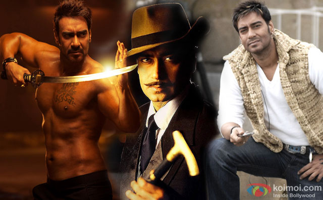 Ajay Devgn in a still from movie Action Jackson, The Legend of Bhagat Singh and London Dreams