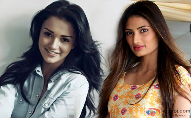 Amy Jackson and Athiya Shetty