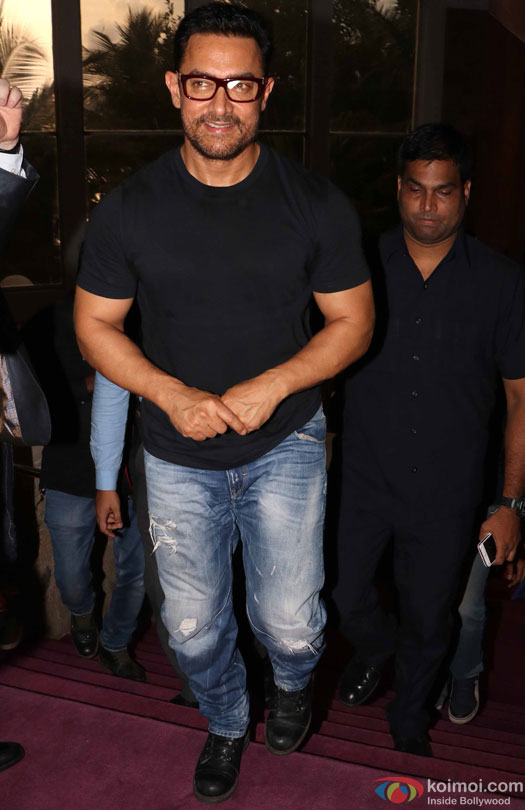 Aamir Khan during the conversation organised by MAMI Film Club