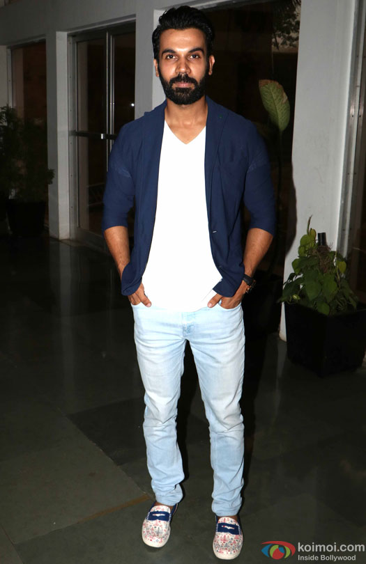 Rajkummar Rao during the conversation organised by MAMI Film Club
