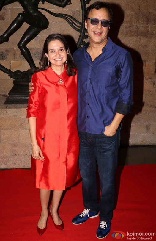 Anupama Chopra and Vidhu Vinod Chopra during the conversation organised by MAMI Film Club