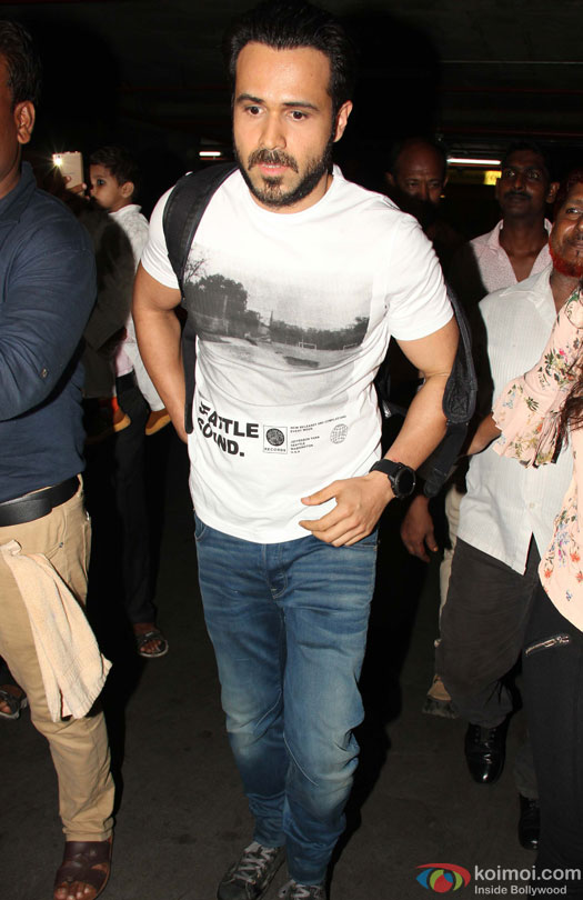 Emraan Hashmi Spotted At Airport