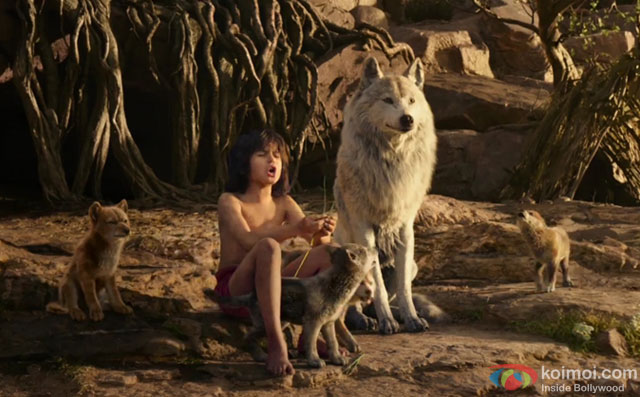 A still from movie The Jungle Book