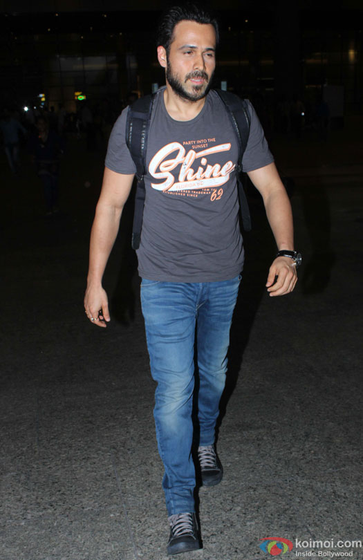Emraan Hashmi Spotted At Airport
