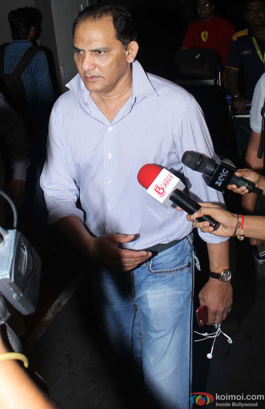 Mohammad Azharuddin Spotted At Airport