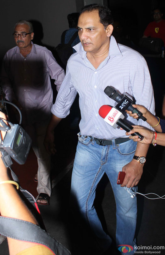 Mohammad Azharuddin Spotted At Airport