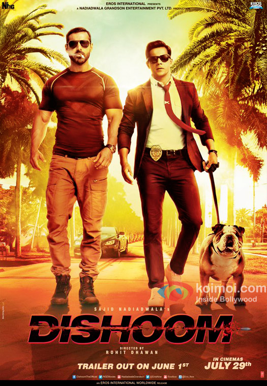 Dishoom Poster: John Abraham & Varun Dhawan Killing With Their Swag