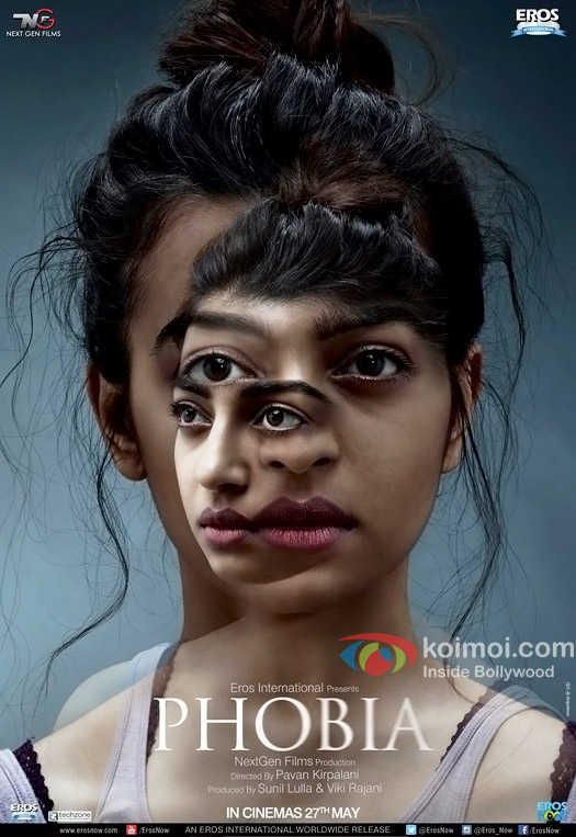 Radhika Apte in Phobia poster
