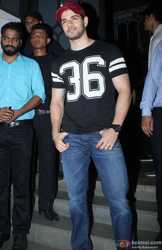 Sooraj Pancholi during the success bash of film 'Baaghi'