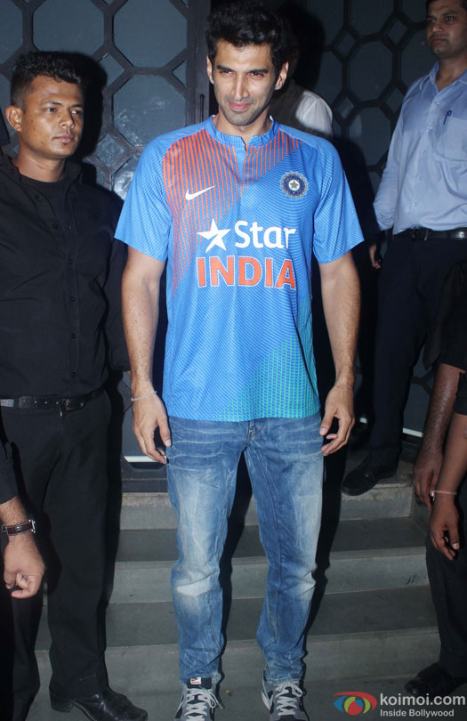 Aditya Roy Kapur during the success bash of film 'Baaghi'