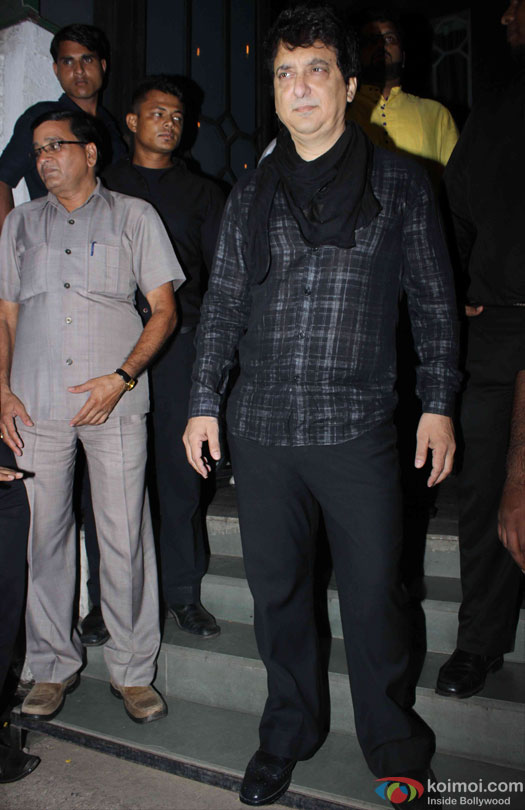 Sajid Nadiadwala during the success bash of film 'Baaghi'