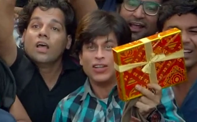 Shah Rukh Khan in a still from movie Fan
