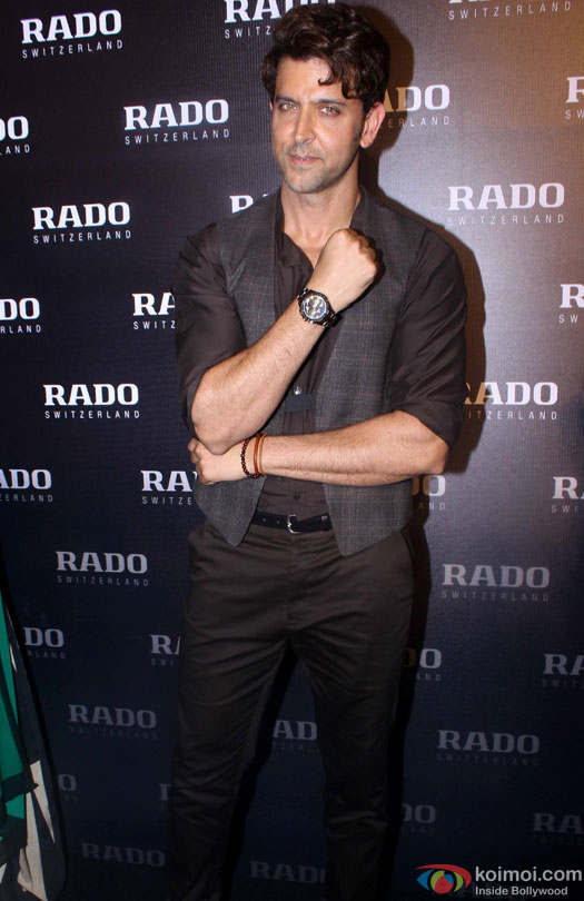 Captured Hrithik Roshan At The Launch Of Rado s New Collection Koimoi