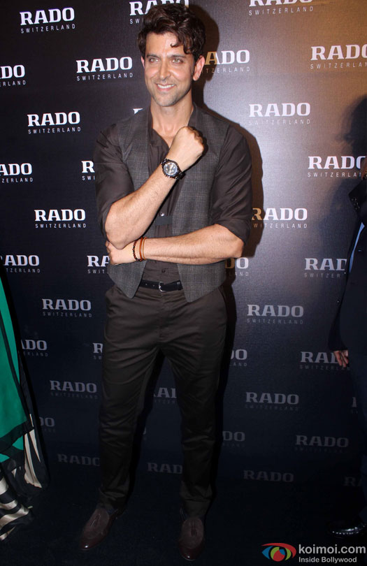 Hrithik Roshan unveils Rado Brown high-tech ceramic collection