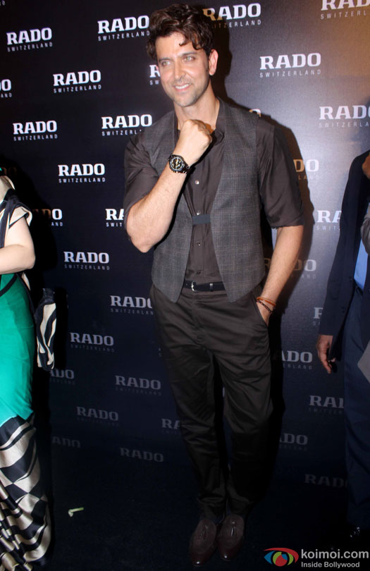 Hrithik Roshan unveils Rado Brown high-tech ceramic collection
