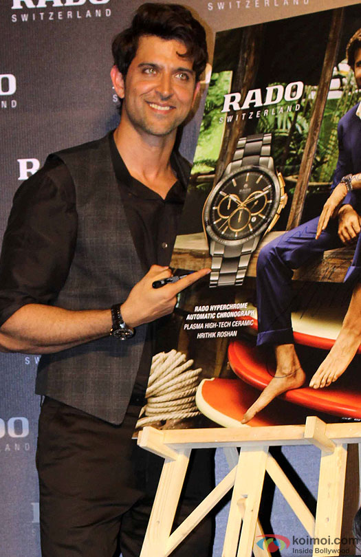 Hrithik Roshan unveils Rado Brown high-tech ceramic collection
