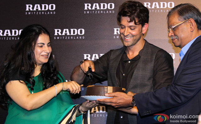Hrithik Roshan unveils Rado Brown high-tech ceramic collection