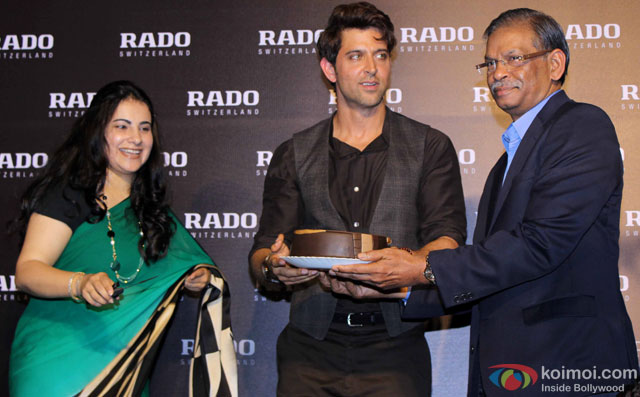 Hrithik Roshan unveils Rado Brown high-tech ceramic collection