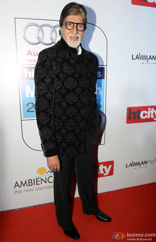 Amitabh Bachchan during the 'HT Most Stylish 2016' Awards