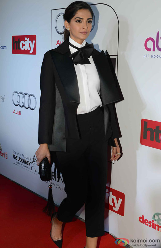 Sonam Kapoor during the 'HT Most Stylish 2016' Awards