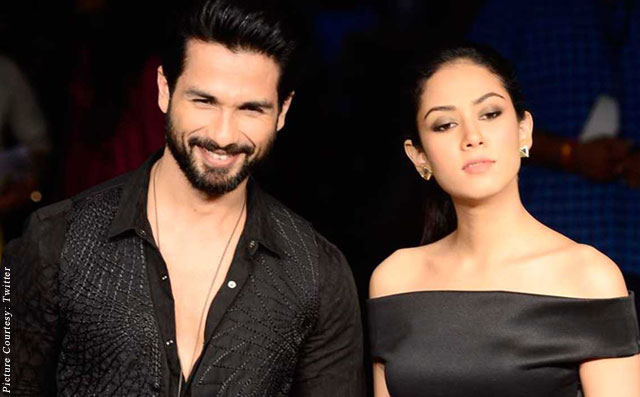 Shahid Kapoor and Mira Rajput