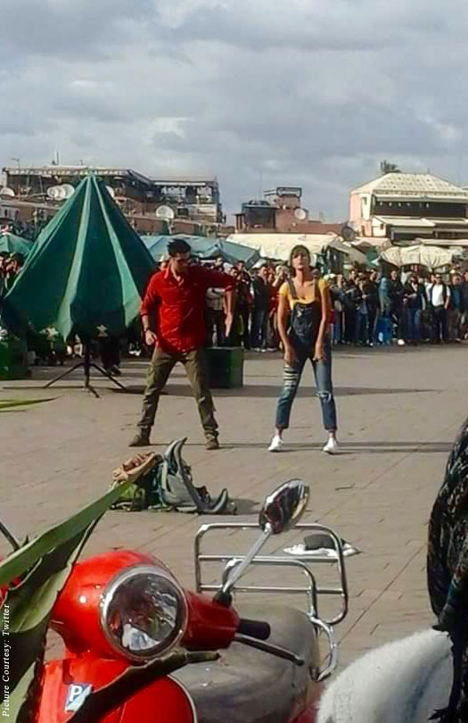 Katrina Kaif And Ranbir Kapoor Spotted In Morocco | On The Sets Of Jagga Jasoos