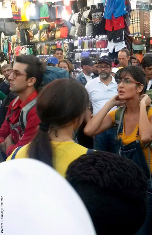 Katrina Kaif And Ranbir Kapoor Spotted In Morocco | On The Sets Of Jagga Jasoos