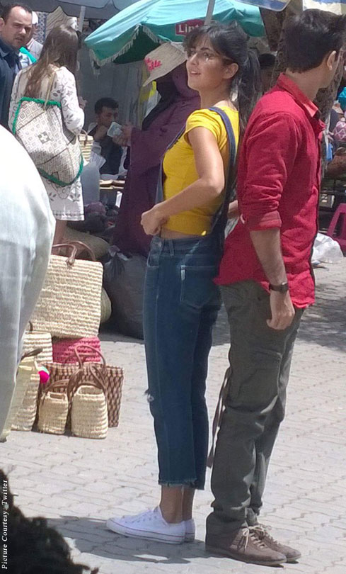 Katrina Kaif And Ranbir Kapoor Spotted In Morocco | On The Sets Of Jagga Jasoos