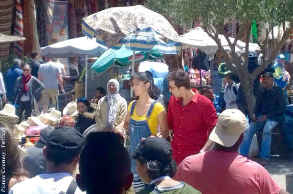 Katrina Kaif And Ranbir Kapoor Spotted In Morocco | On The Sets Of Jagga Jasoos