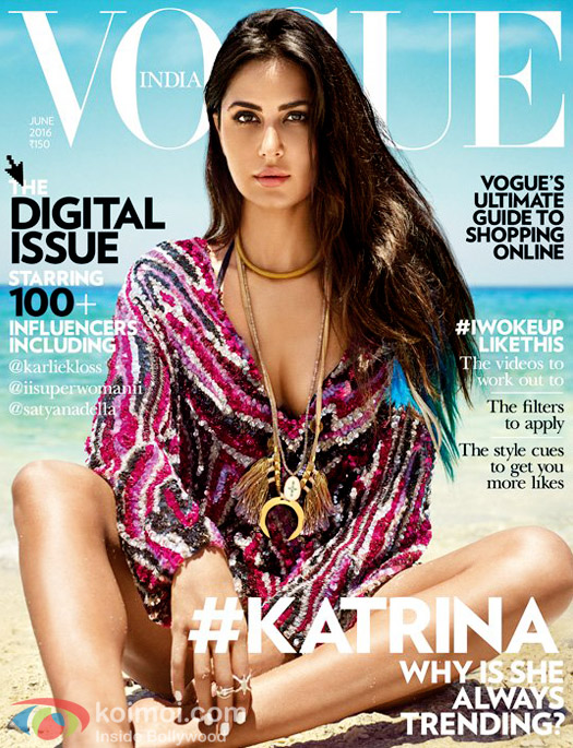 Katrina Kaif on Vogue cover