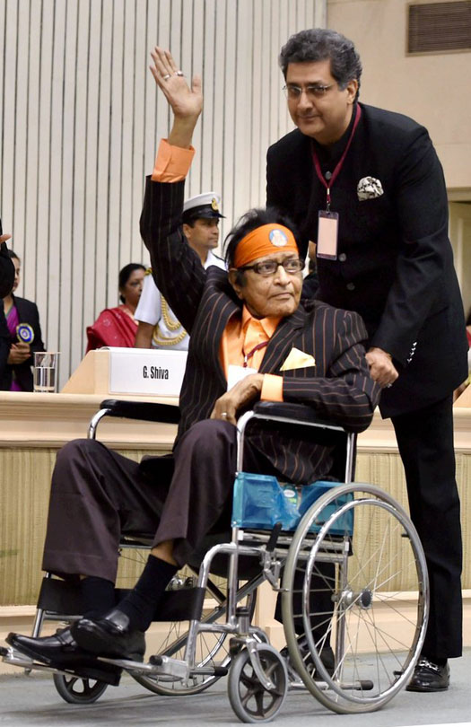 Manoj Kumar during the National Film Awards Ceremony