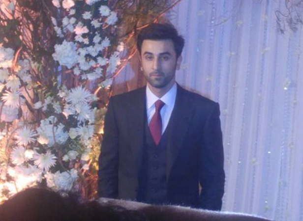 Ranbir Kapoor during the Bipasha Basu - Karan Singh Grover's wedding