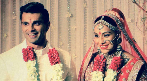 Bipasha Basu - Karan Singh Grover during the wedding