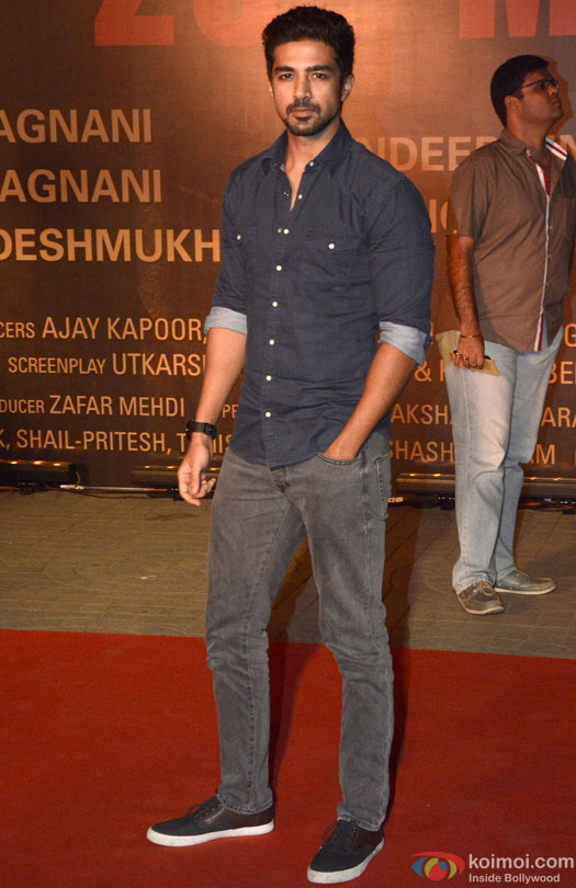 Saqib Saleem during the Premiere Of Film 'Sarbjit'