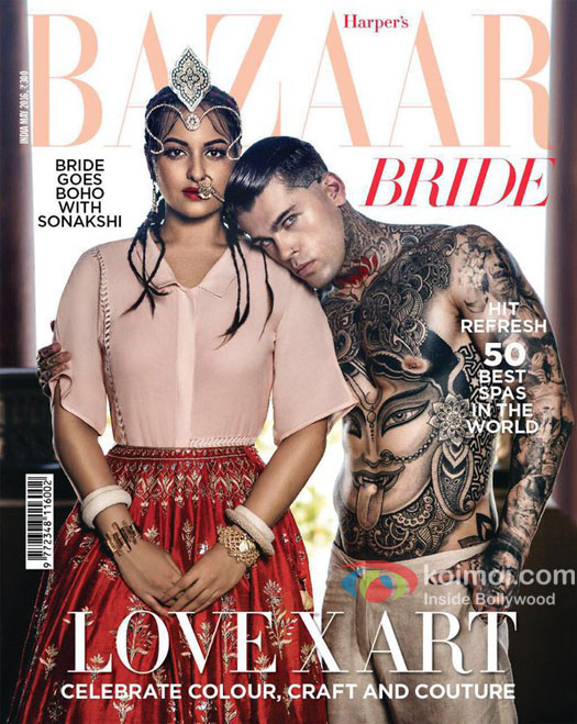 Sonakshi Sinha Becomes The Boho Bride On Harper's Bazaar Bride Magazine