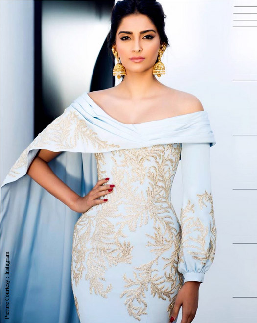 Sonam Kapoor's 'Golden Jhumkas' Stole The Show At amfAR Gala