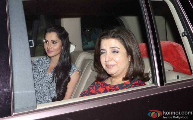 Sania Mirza and Farah Khan