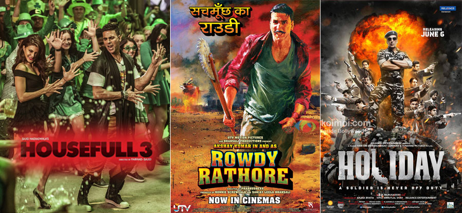 What's Common Between Akshay Kumar's Housefull 3, Rowdy Rathore & Holiday?