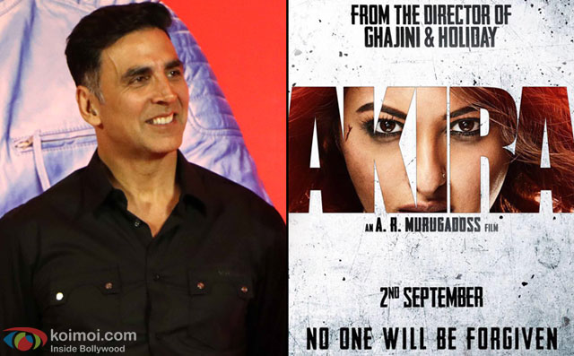 Akshay Kumar 'can't wait for' Sonakshi-starrer 'Akira'