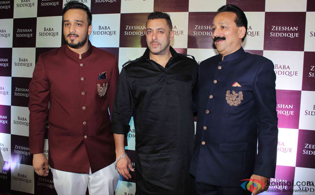 Salman Khan during the Baba Siddique's Iftar Party
