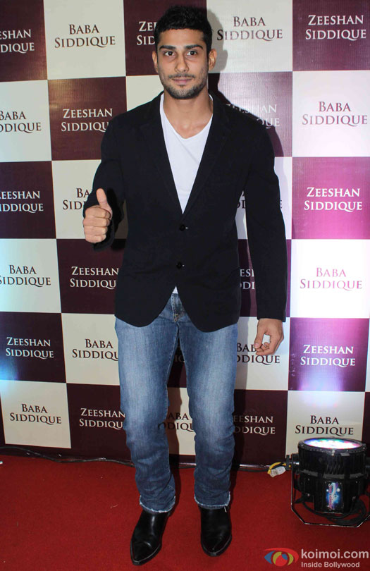 Prateik Babbar during the Baba Siddique's Iftar Party